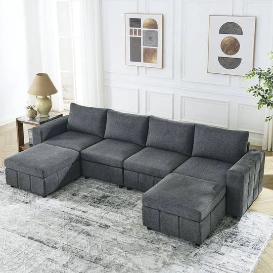 4-seater-modular-sofa-set-u-shaped-upholstered-modular-sofa-for-living-room-black-1