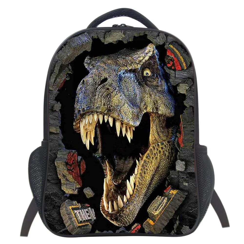 Dinosaur Pattern Toddler Backpack | Image