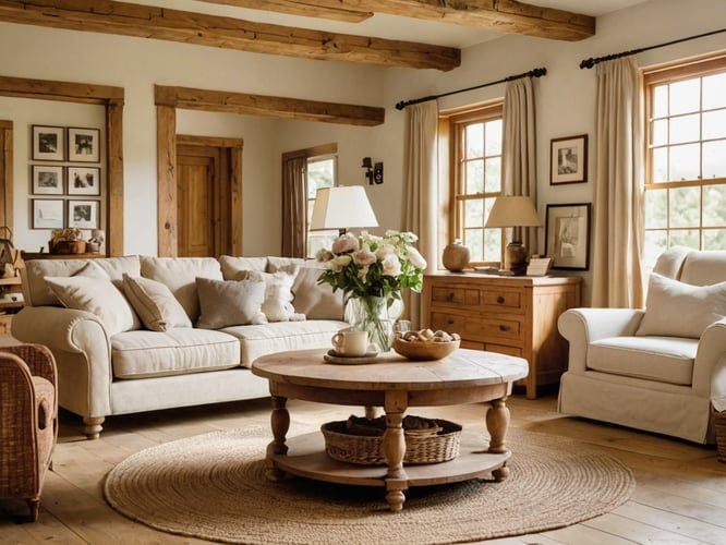 Country-Farmhouse-Round-Coffee-Tables-1