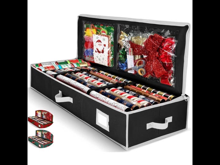 homior-premium-gift-wrap-organizer-christmas-wrapping-paper-storage-bag-w-useful-pockets-for-xmas-ac-1