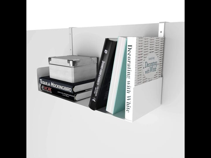 wallniture-bali-cubicle-organizer-metal-bookshelf-with-buro-hanger-cubicle-hooks-white-1
