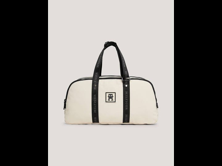 tommy-hilfiger-womens-th-logo-contrast-duffel-bag-beige-1