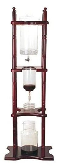 iced-coffee-dripper-cold-brewer-maker-glass-wooden-stand-25-cups-1