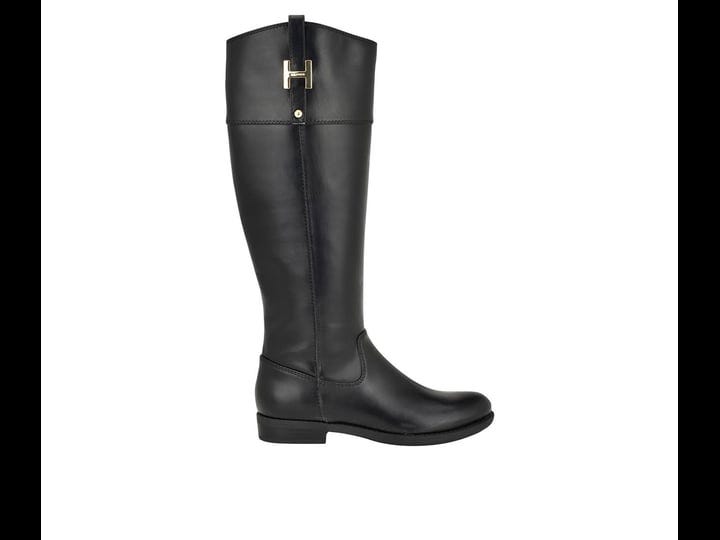 womens-tommy-hilfiger-shyenne-knee-high-boot-in-black-size-9-1