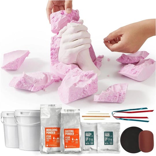 homebuddy-hand-casting-kit-with-practice-kit-keepsake-hand-mold-kit-couples-plaster-hand-mold-castin-1