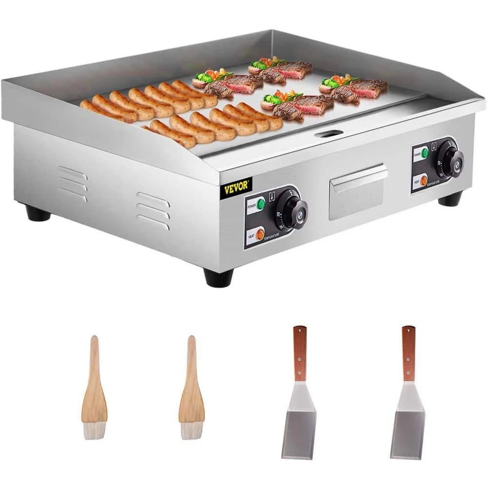 Commercial 3000-Watt Electric Griddle for Cooking Various Dishes | Image