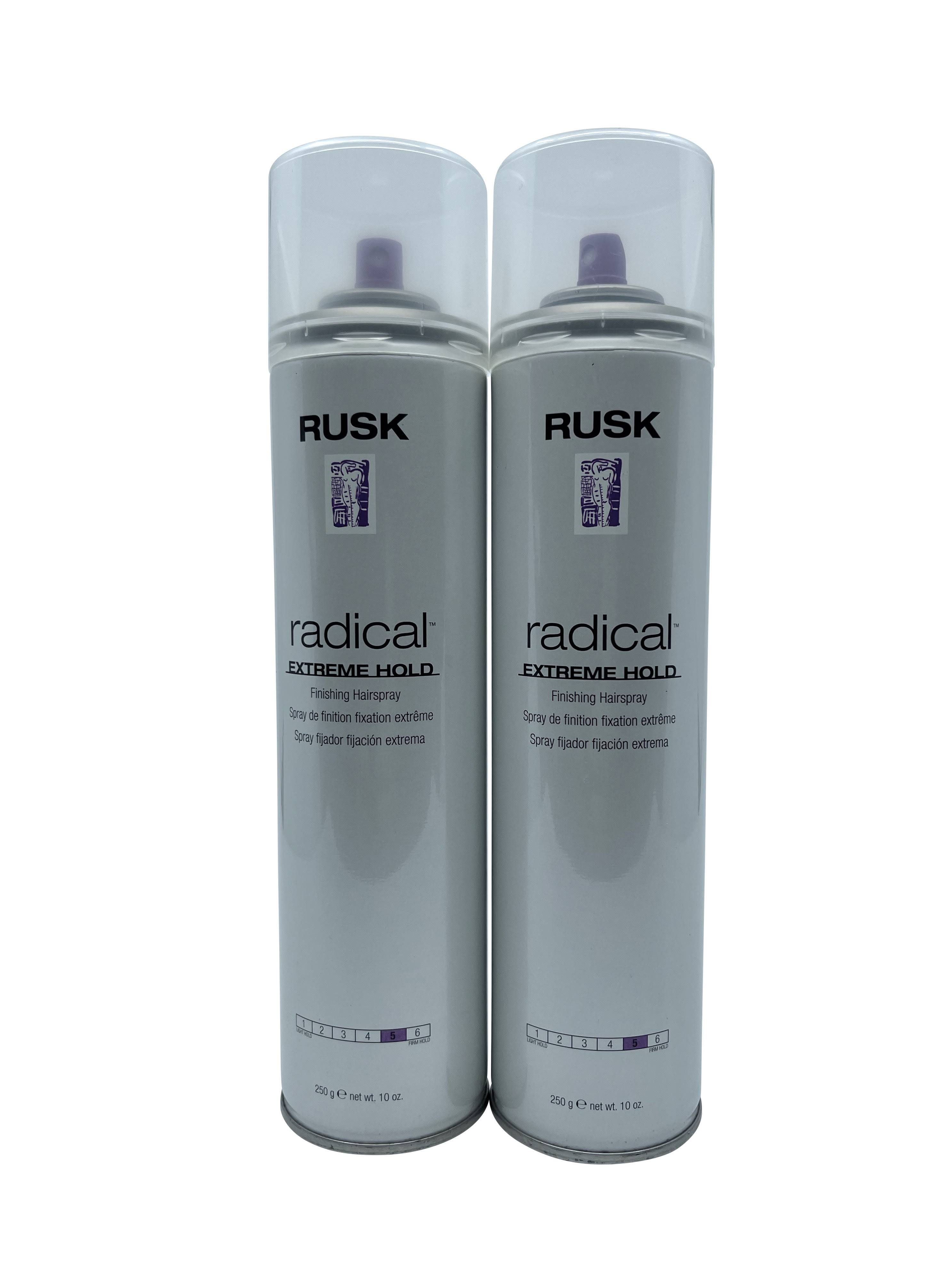 Rusk Radical Extreme Hold Color Preserving Finishing Spray for White Hair | Image