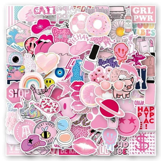 100pcs-preppy-vinyl-stickers-party-supplies-vinyl-waterproof-sticker-aesthetic-stickers-decor-pink-p-1