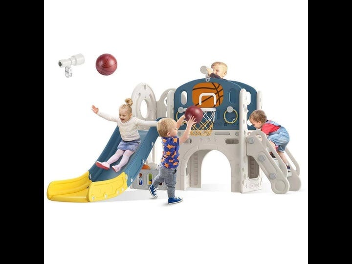 suteck-toddler-slide-kid-slide-for-toddlers-age-1-3-with-ring-toss-basketball-hoop-and-telescope-ind-1