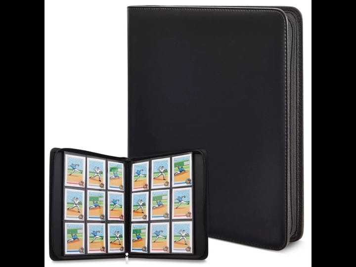 bright-creations-card-binder-with-zipper-9-pockets-trading-cards-album-folder-360-side-loading-pocke-1