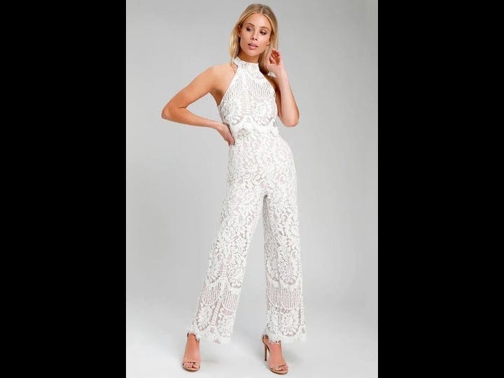 lulus-britney-white-lace-halter-jumpsuit-size-small-100-polyester-1