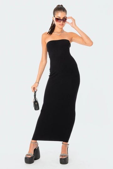 edikted-paola-strapless-knit-maxi-dress-black-1