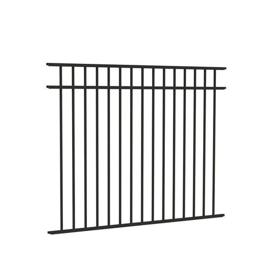 freedom-pre-assembled-new-haven-4-5-ft-h-x-6-ft-w-black-aluminum-flat-top-decorative-fence-panel-730-1