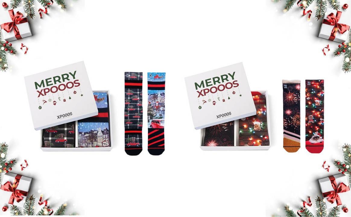 Christmas with XPOOOS: Believe it or not, these socks make the perfect gift