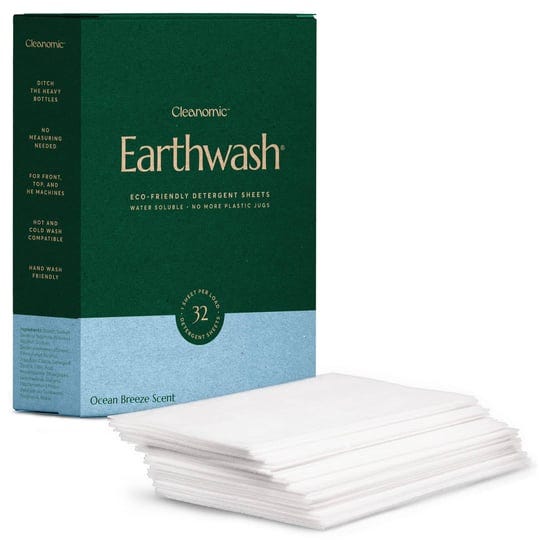 earthwash-laundry-detergent-sheets-ocean-breeze-32-sheets-up-to-64-loads-hypoallergenic-detergent-st-1