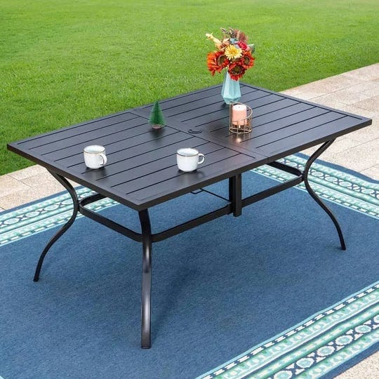 captiva-designs-outdoor-rectangle-steel-dining-table-black-1