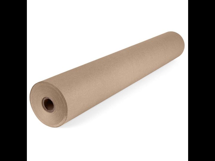 idl-packaging-24-inch-x-150-feet-1800-inches-brown-kraft-paper-roll-50-lbs-pack-of-1-size-24-x-150-1