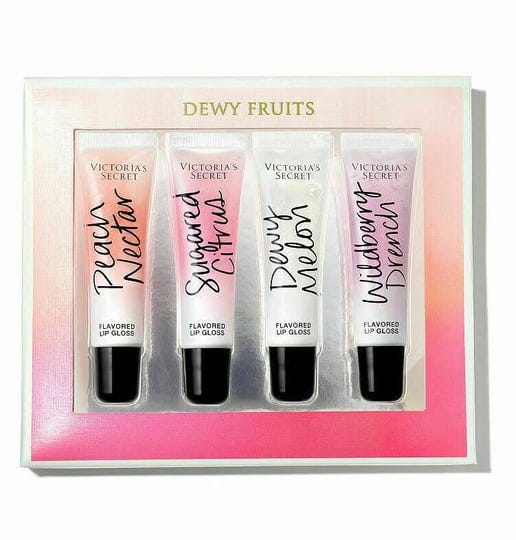 victorias-secret-lip-gloss-gift-set-peach-nectar-sugared-citrus-wildberry-drench-dewy-melon-1