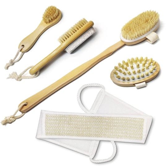 yonoy-body-brush-set-natural-boar-bristle-body-brush-back-scrubber-face-brush-feet-brush-massage-nod-1