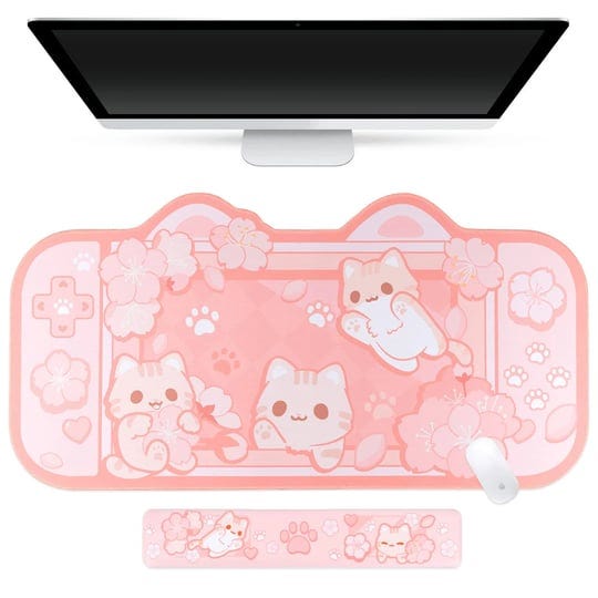 belugadesign-sakura-cat-mousepad-kawaii-desk-mat-mouse-pad-with-wrist-support-pink-pastel-large-mous-1