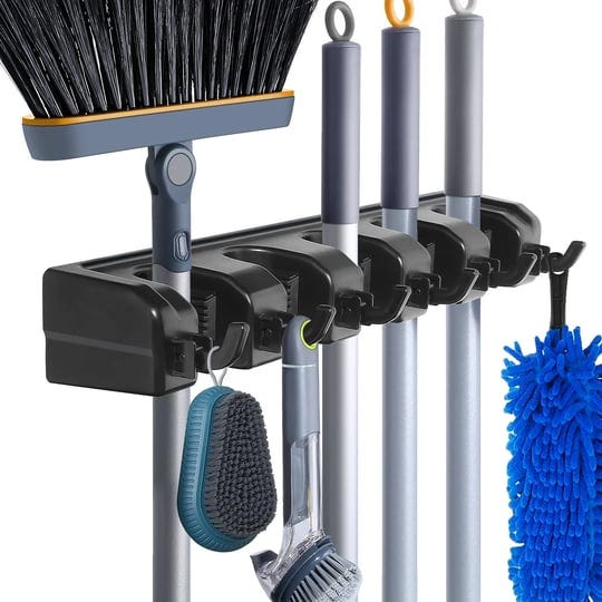 hyrixdirect-broom-holder-wall-mount-broom-organizer-mop-holder-hanger-garden-tool-organizers-storage-1