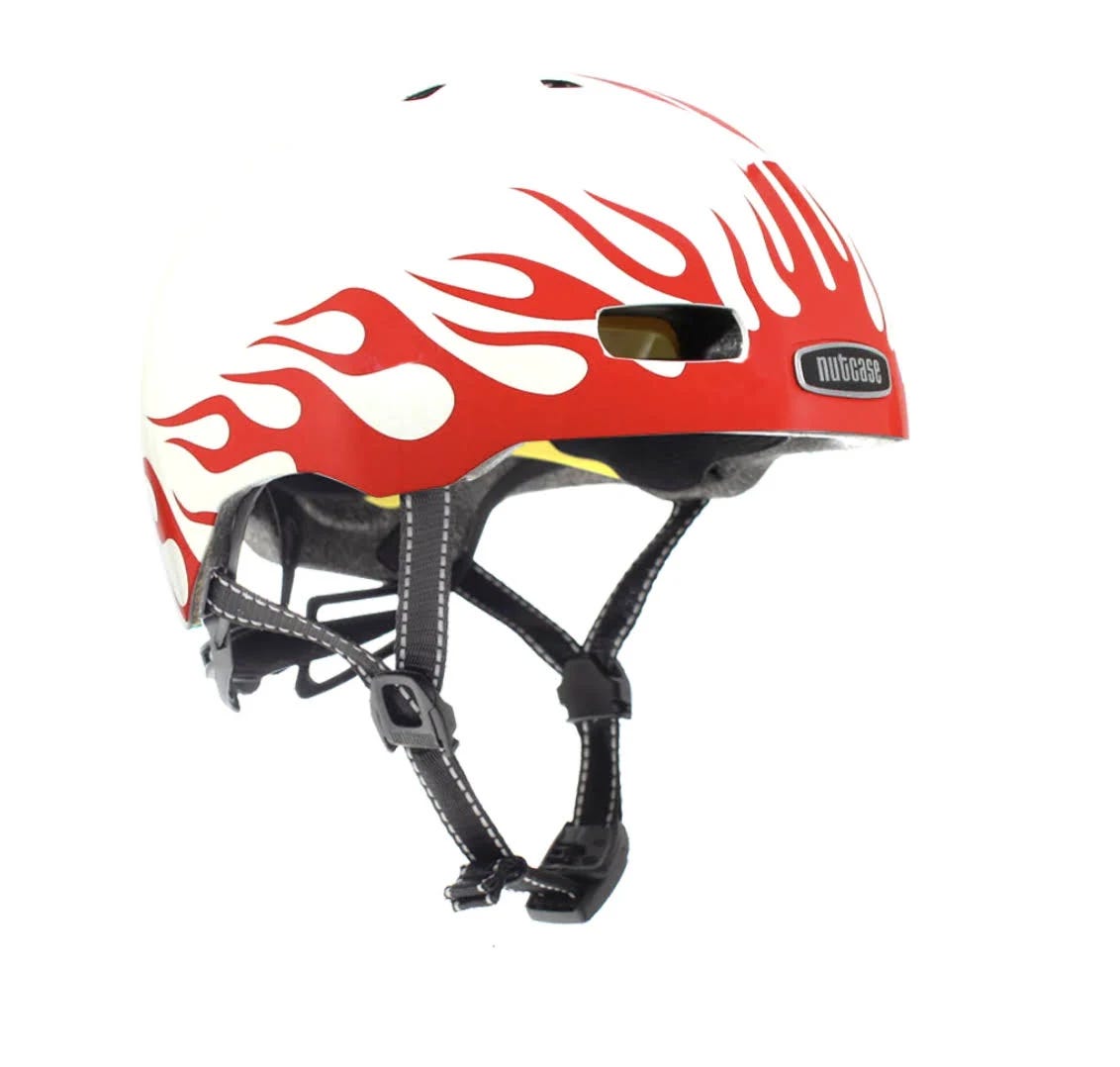 Safe and Stylish Nutcase Roscoe Helmet with MIPS for Skating and Biking | Image