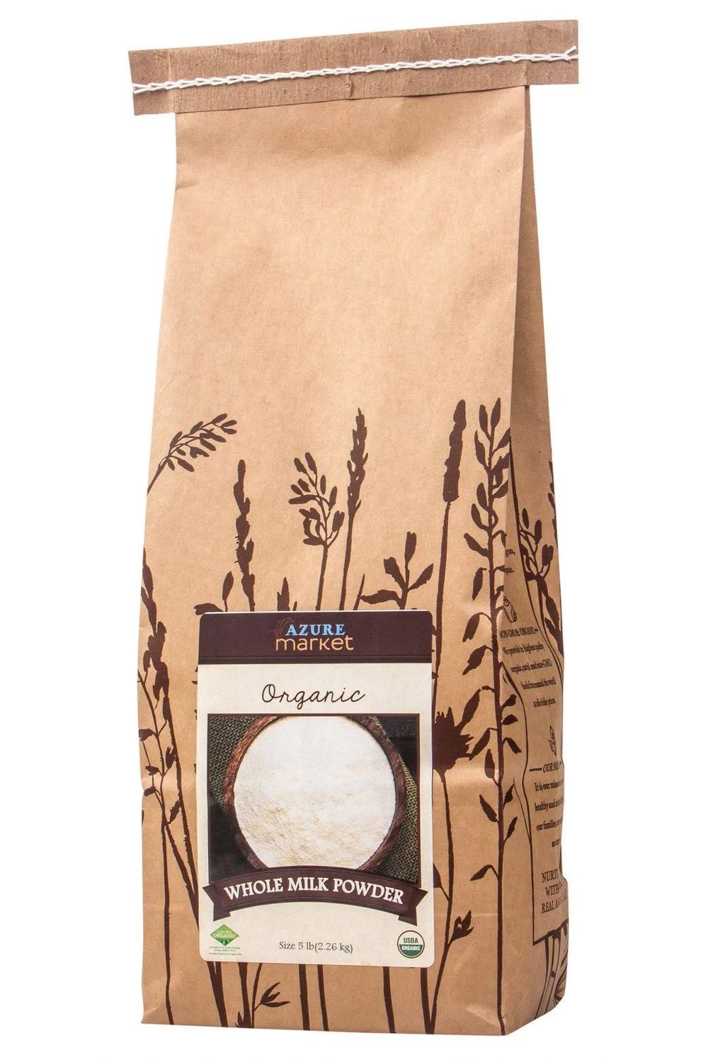 Azure Market Organic Whole Milk Powder (5 lbs) | Image