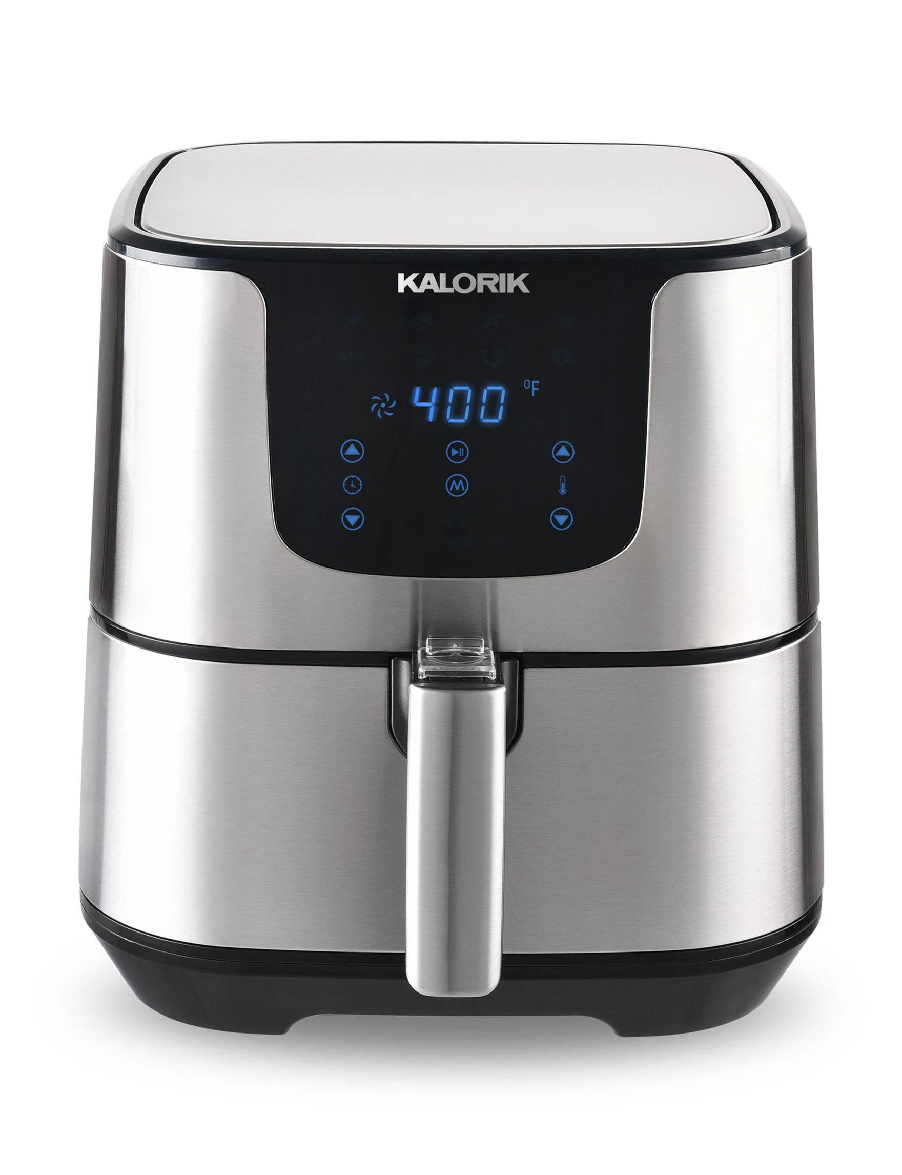Kalorik 5.3 Quart Stainless Steel Digital Air Fryer Pro XL with 8 Preset Options | Image