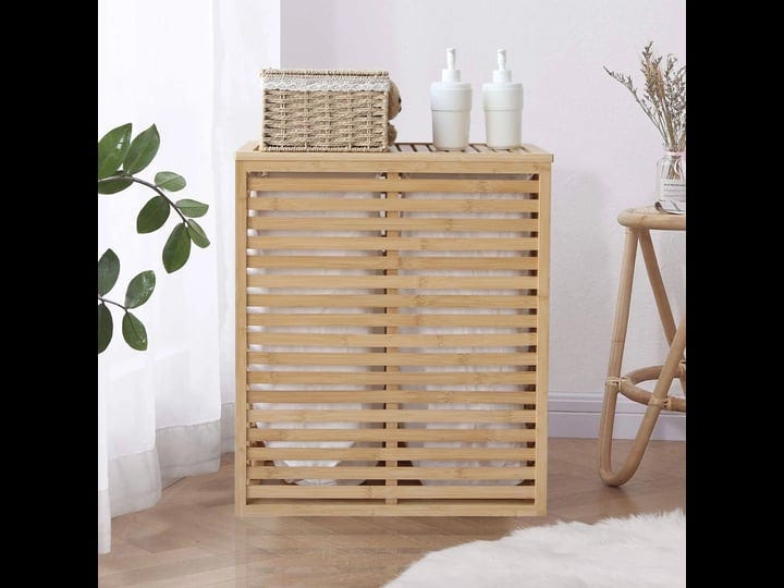 veikous-bamboo-hamper-laundry-basket-with-lid-and-removable-liner-bag-22w-x-25-3h-x-14d-mens-size-22-1