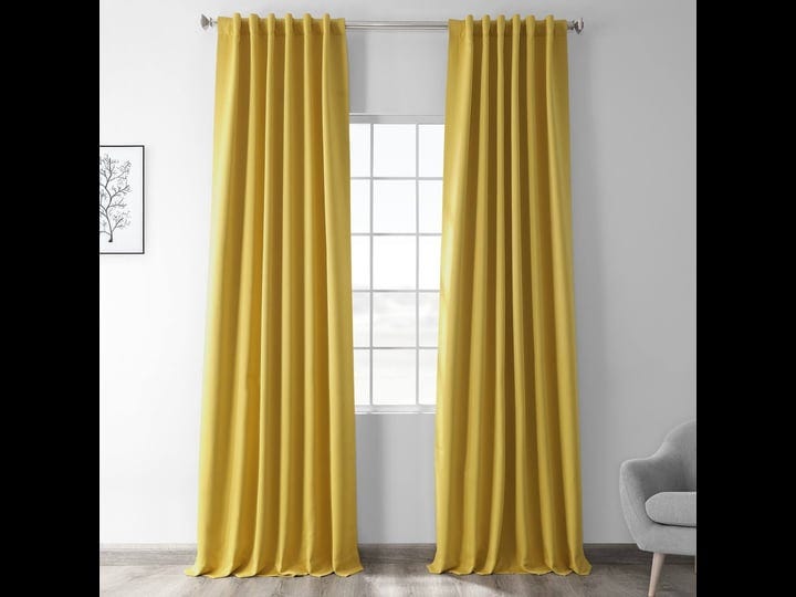 exclusive-fabrics-blackout-curtain-panel-pair-50-x-108-solarium-yellow-1