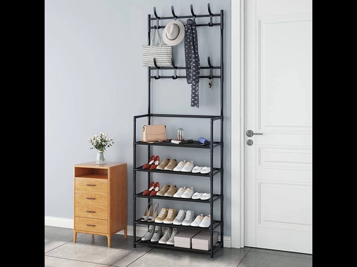 3-in-1-entryway-coat-rack-with-shoe-rack-coat-clothes-rack-shoe-storage-bench-multipurpose-hat-and-s-1