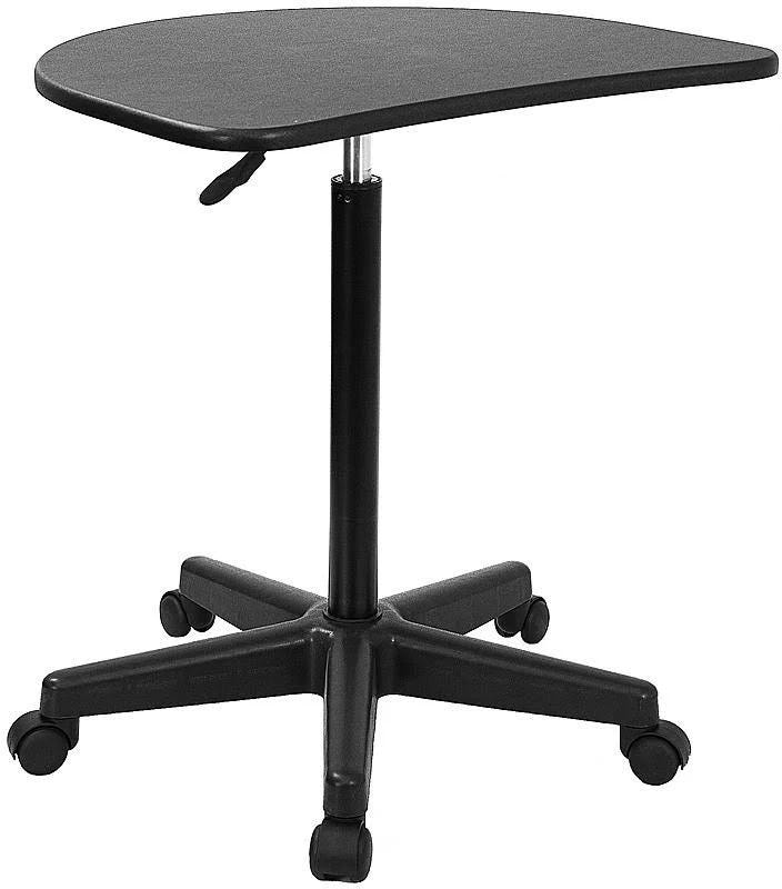 Flash Furniture: Height Adjustable Mobile Laptop Computer Desk | Image