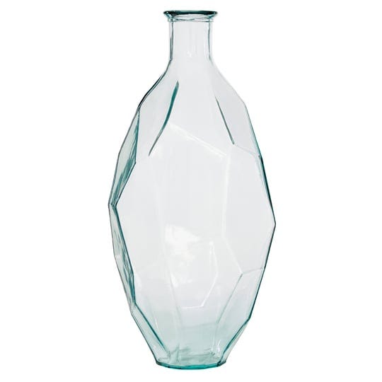 clear-spanish-recycled-glass-decorative-vase-1