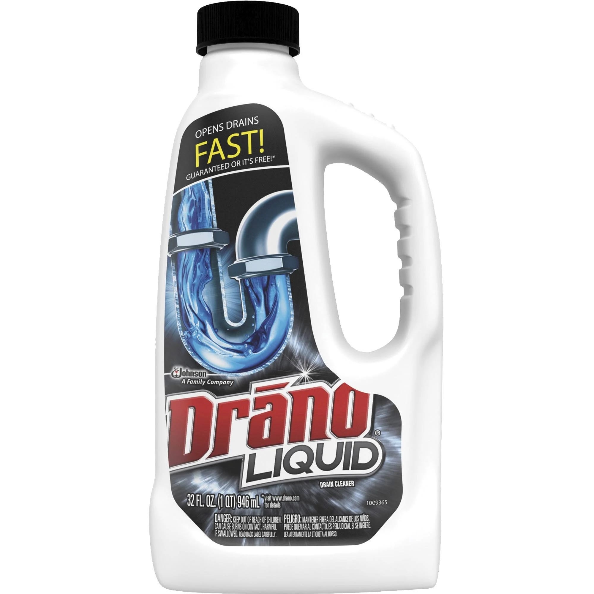 Efficient Drain Cleaning with Drano 32 fl oz Liquid Formula | Image