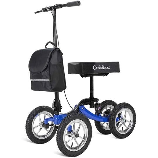 oasisspace-shock-absorber-all-terrain-knee-walker-scooter-w-12-inch-wheels-1