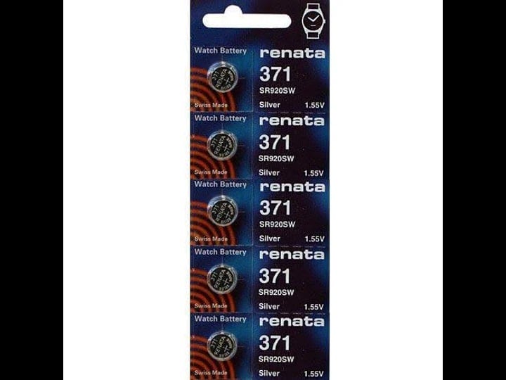 renata-371-watch-battery-strip-of-5-batteries-1