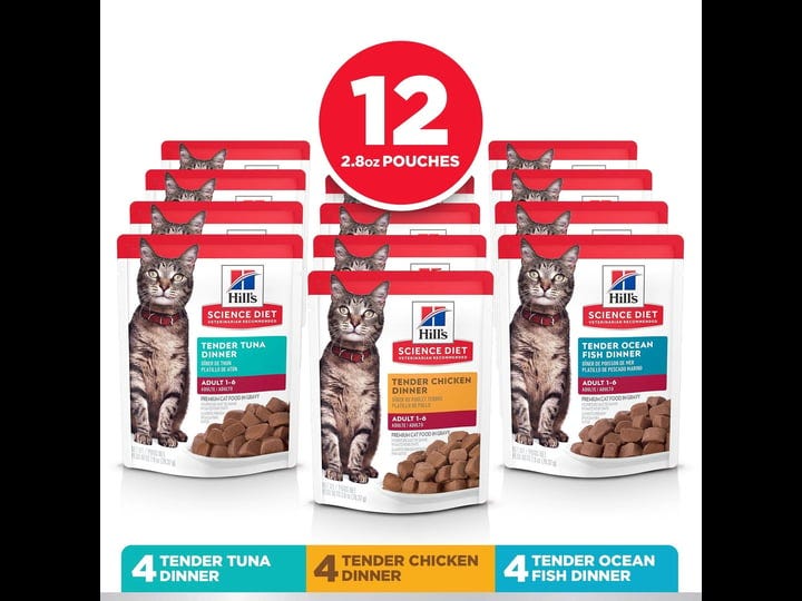 hills-science-diet-adult-tender-dinner-variety-pack-wet-cat-food-2-8-oz-pouch-case-of-13