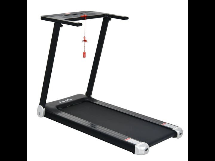 superfit-folding-electric-treadmill-compact-walking-running-machine-w-app-control-speaker-silver-1