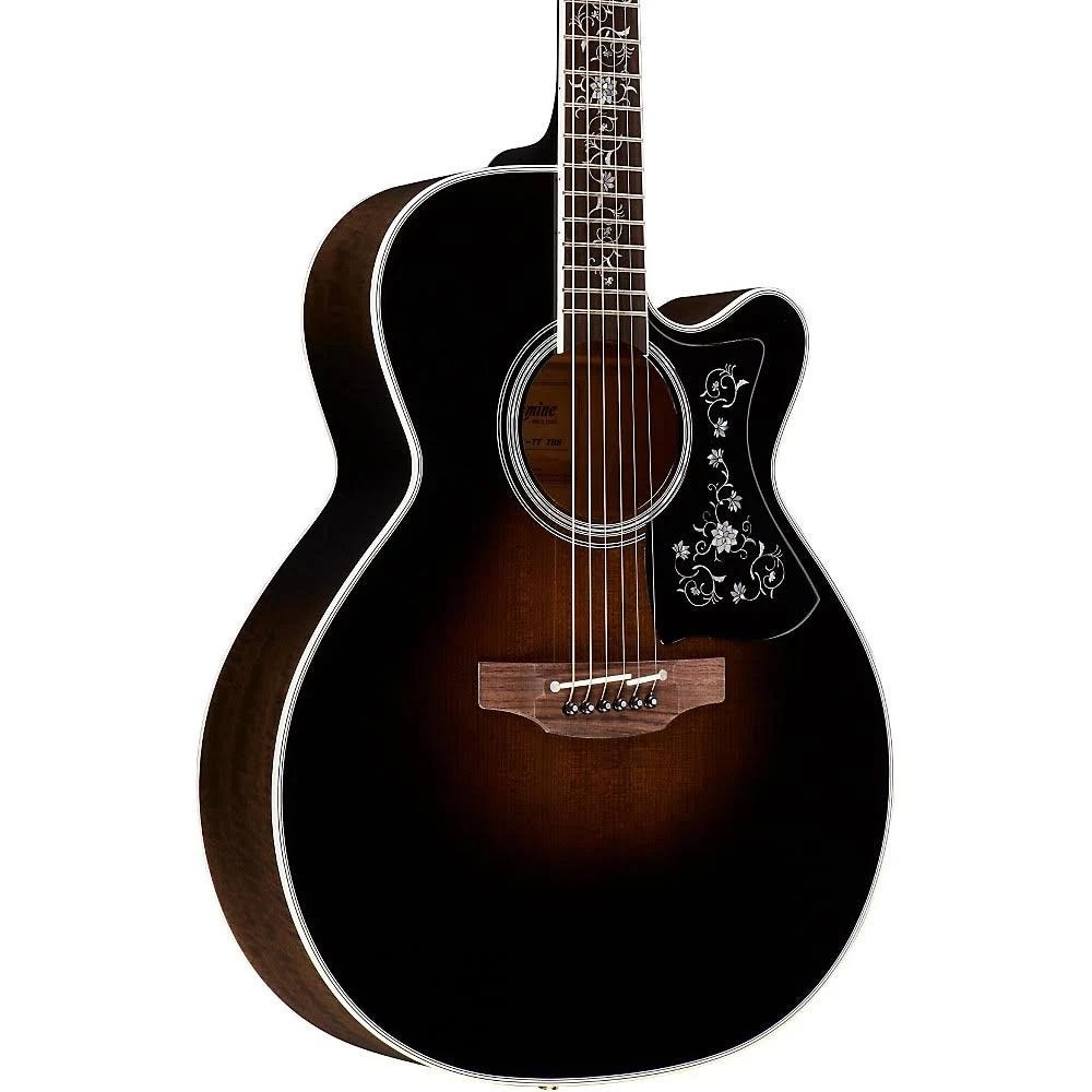 Takamine 12 String Thermal Top Acoustic-Electric Guitar Transparent Black | Image