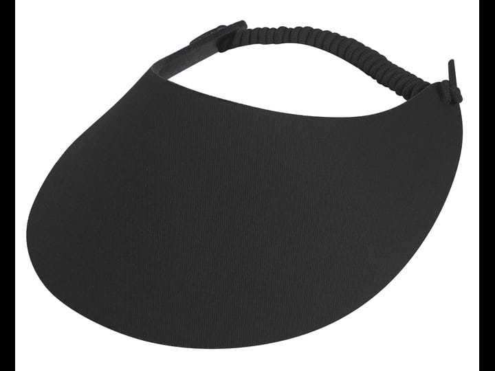 top-headwear-fabric-foam-visor-mens-black-1