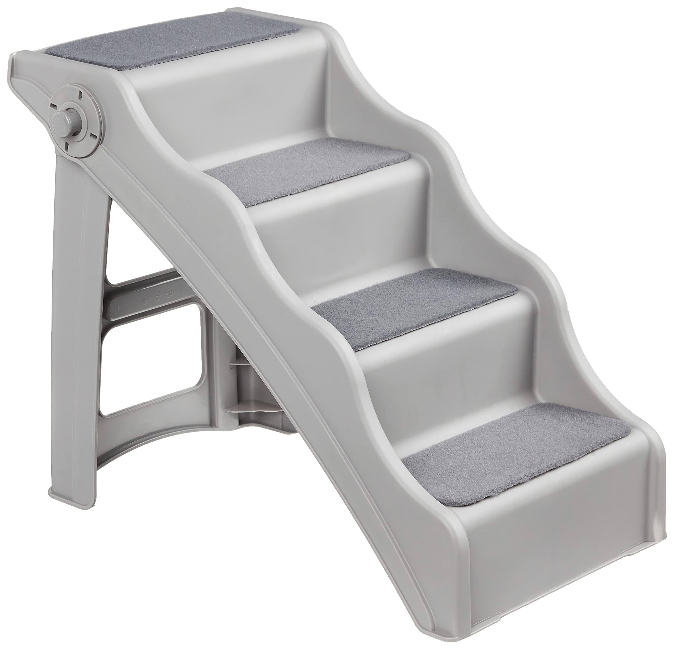 Amazon Basics Foldable Pet Stairs for Dogs and Cats | Image