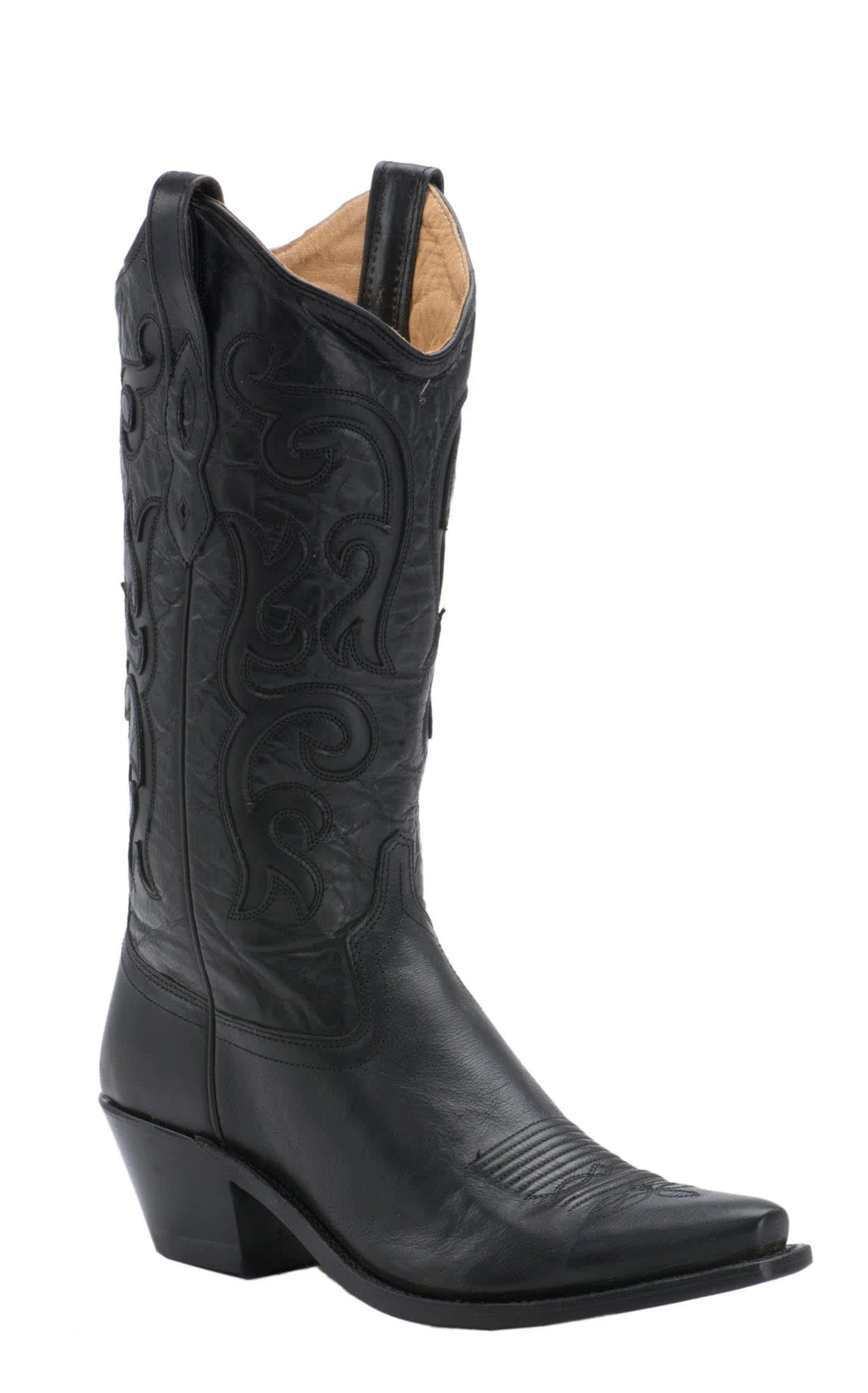 Quality Black Cowboy Boots with Handcrafted Details | Image