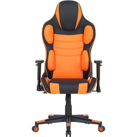 hanover-commando-ergonomic-gaming-chair-in-black-and-orange-adjustable-gas-lift-seating-lumbar-and-n-1