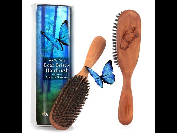 made-in-germany-100-pure-wild-boar-bristle-hair-brush-model-pw11st-cut-natural-pear-1