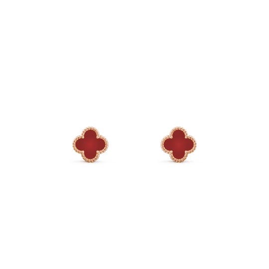 van-cleef-arpels-sweet-alhambra-earstuds-earstuds-woman-pink-gold-carnelian-1