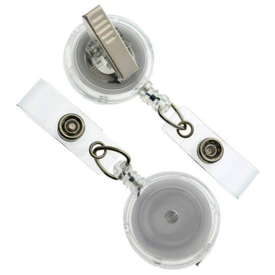 bulk-100-pack-premium-clear-retractable-badge-reels-with-alligator-swivel-clip-on-back-by-specialist-1