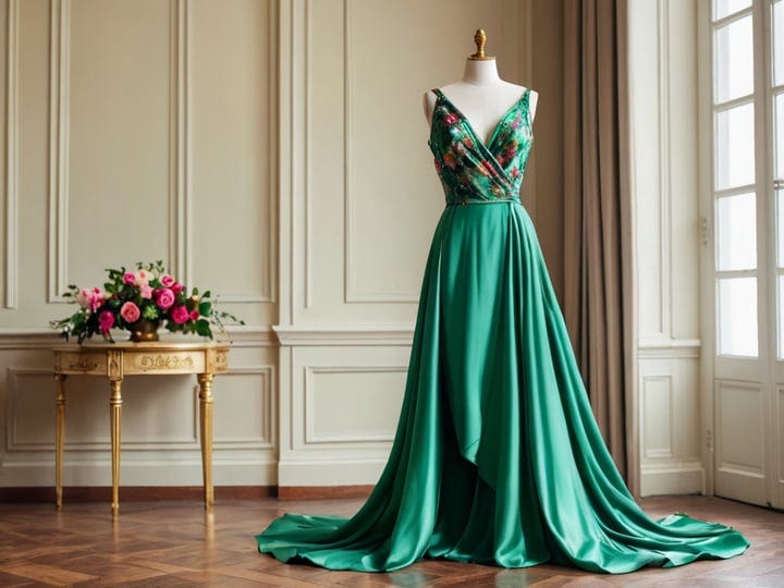 Silk-Green-Dress-6