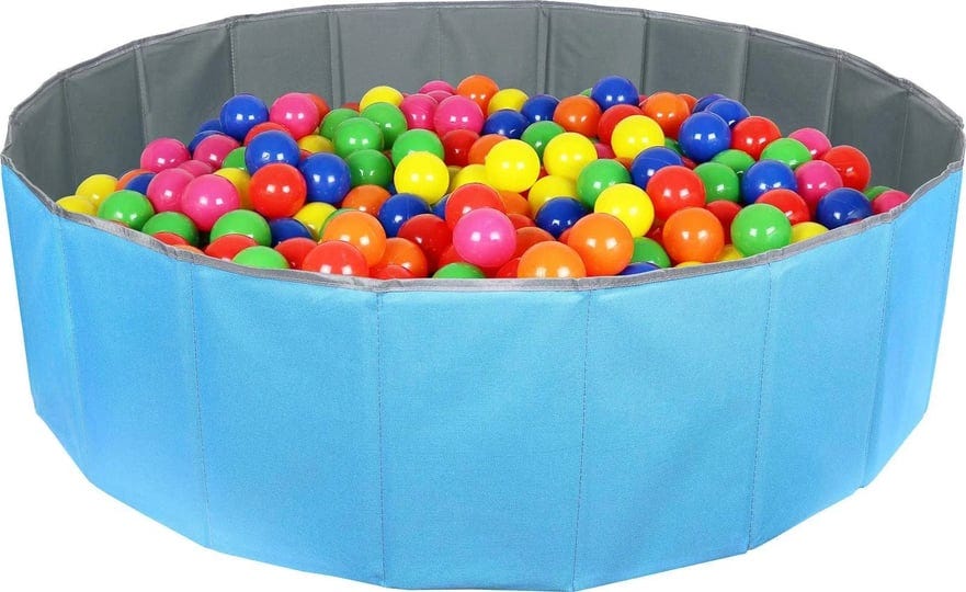 click-n-play-kids-ball-pit-foldable-play-ball-pool-with-storage-bag-blue-balls-not-included-1