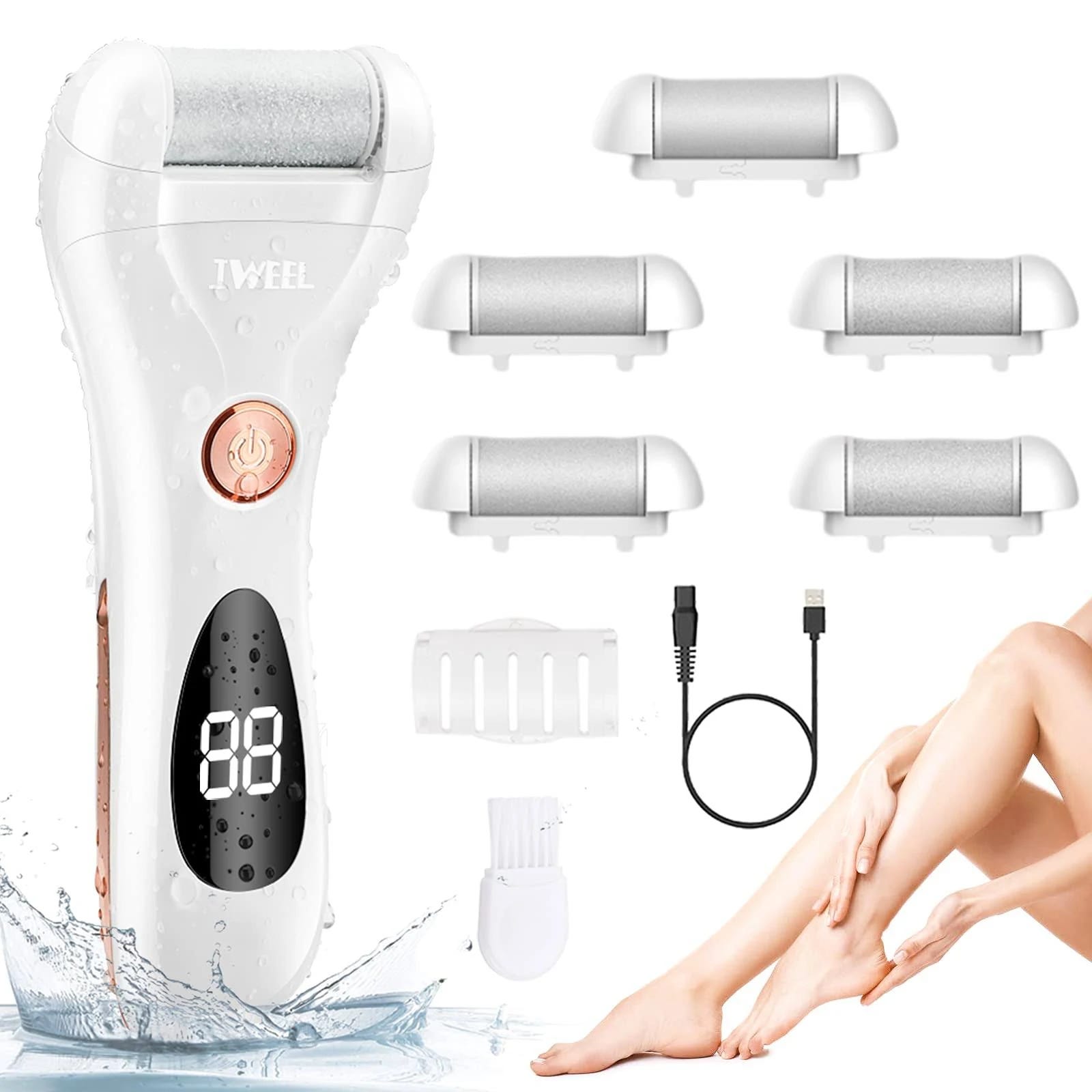 Safe Electric Foot File for Smooth and Soft Skin | Image
