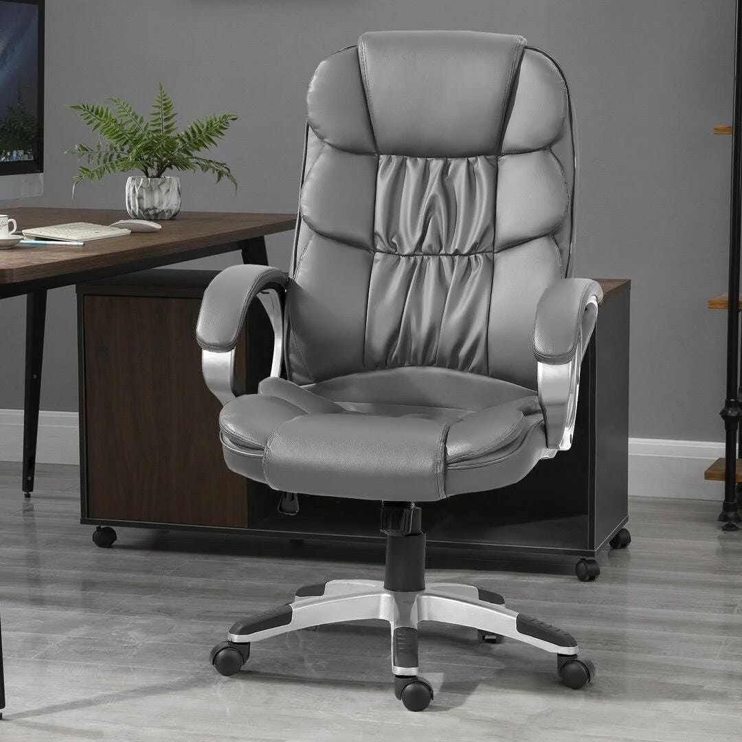 Orren Ellis Ergonomic Executive Chair - Gray Color | Image